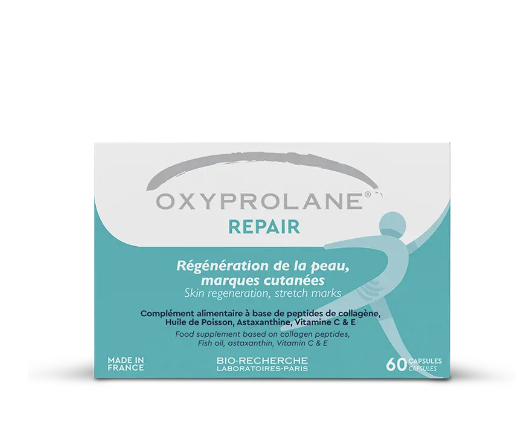 Oxyprolane Repair – Complément Alimentaire Régénération de la Peau & Marques Cutanées